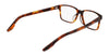 Nike 7160LB Eyeglasses | Size 56 / Black/Crystal Clear