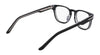 Nike 7175 Eyeglasses | Size 49 / Black/Crystal Laminate