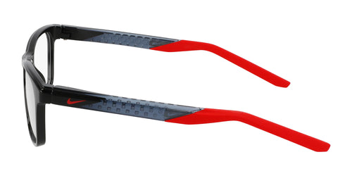 Nike 5058 Eyeglasses / Size 48 / Black/University Red