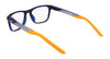 Nike 5058 Eyeglasses | Size 48 / Black/University Red