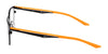 Nike 4644 Eyeglasses / Matte Black/Total Orange / Size 48