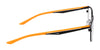 Nike 4644 Eyeglasses / Matte Black/Total Orange / Size 48