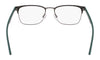 Nike 4644 Eyeglasses / Matte Black/Total Orange / Size 48