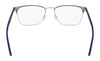 Nike 4644 Eyeglasses / Matte Black/Total Orange / Size 48
