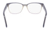 Nike 7177 Eyeglasses | Size 53 / Black/Clear Gradient
