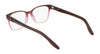 Nike 7177 Eyeglasses | Size 53 / Black/Clear Gradient