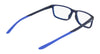 Nike 7292 Eyeglasses | Size 54 / Matte Black/Smoke Grey