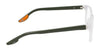 Nike 7160 Eyeglasses | Size 55 / Black/Crystal Clear
