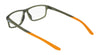 Nike 5060 Eyeglasses | Size 52 / Matte Black/Volt