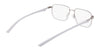 Nike 4317 Eyeglasses / Satin Gunmetal/Black / Size 55