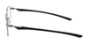 Nike 4317 Eyeglasses / Satin Gunmetal/Black / Size 55