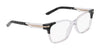 Nike 7179 Eyeglasses | Size 53 / Black/Honey Tortoise
