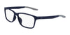 Nike 7118 Eyeglasses | Size 55 / Matte Midnight Navy/Wolf Grey