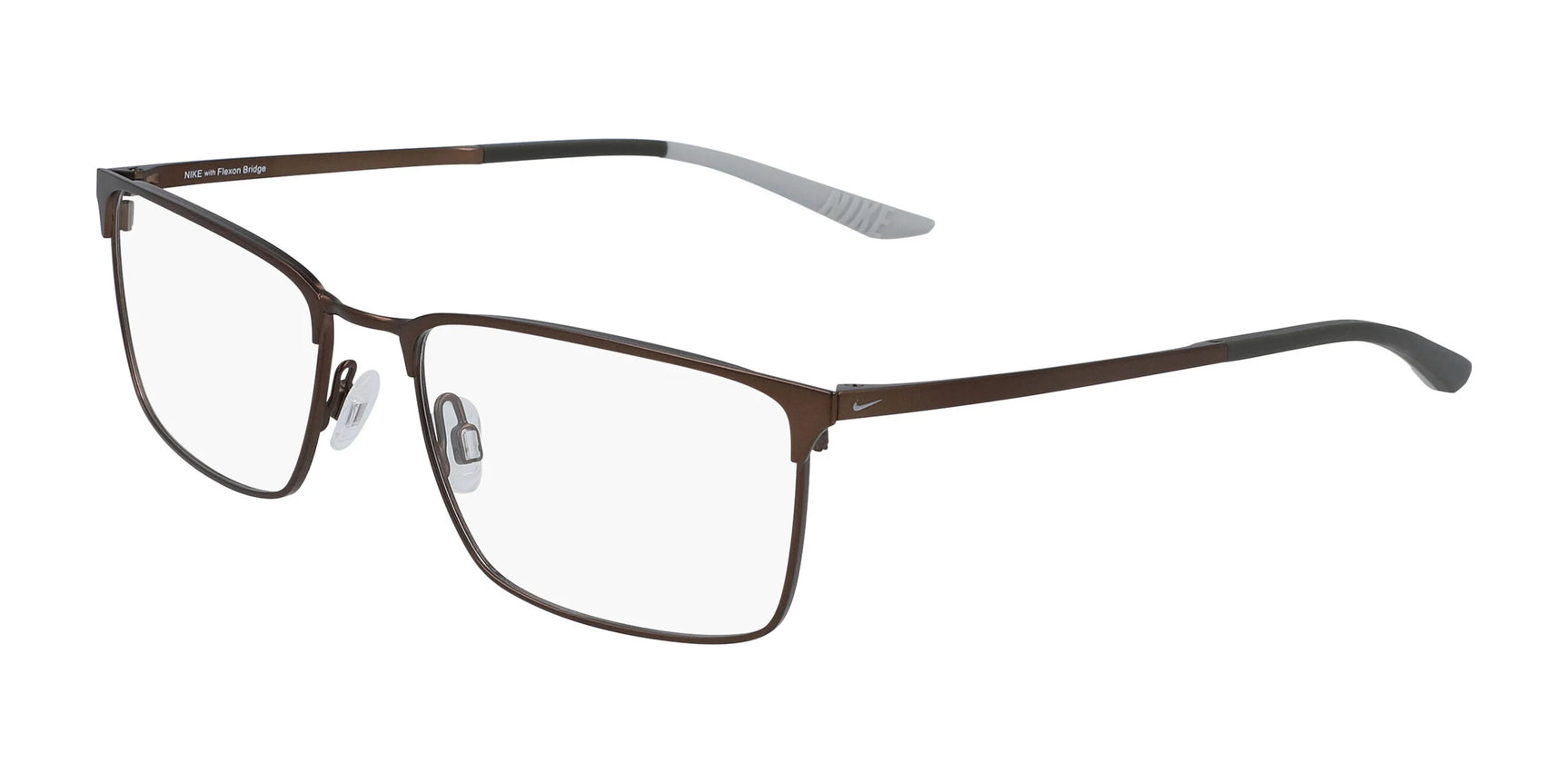 Nike 4307 Eyeglasses Satin Walnut / Sequoia Nike 4307 Eyeglasses Satin Walnut / Sequoia