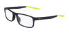 Nike 7119 Eyeglasses | Size 53 / Matte Gridiron/Volt