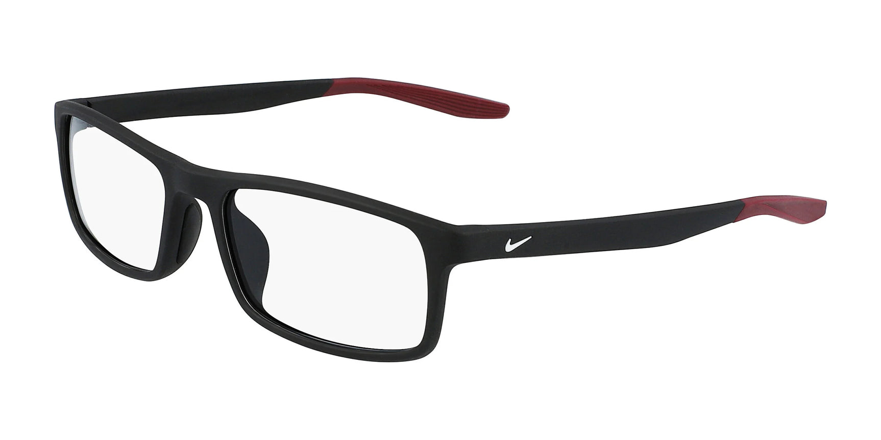 Nike 7119 Eyeglasses Matte Black / Dark Beetroot Nike 7119 Eyeglasses Matte Black / Dark Beetroot