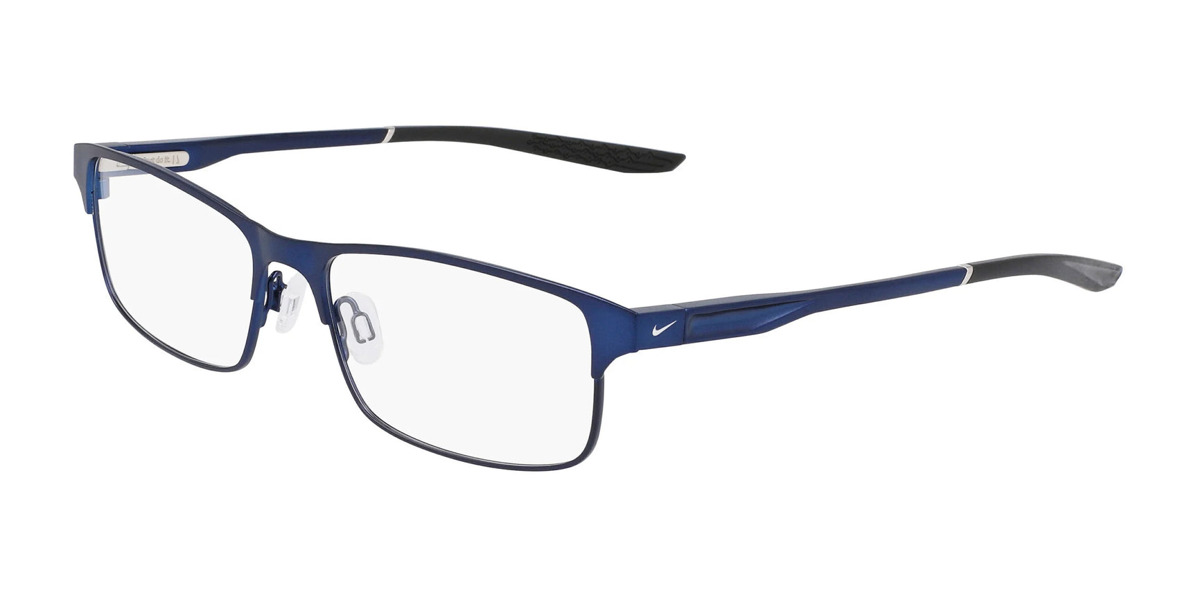 Nike 8046 Eyeglasses Satin Navy / Black Nike 8046 Eyeglasses Satin Navy / Black