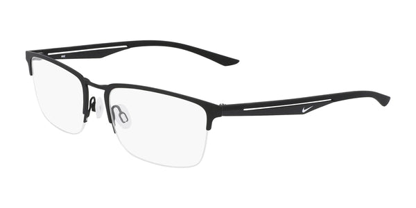 Nike 4313 Eyeglasses / Satin Black / Size 52