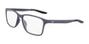 Nike 7117 Eyeglasses / Matte Dark Grey/Black / Size 54