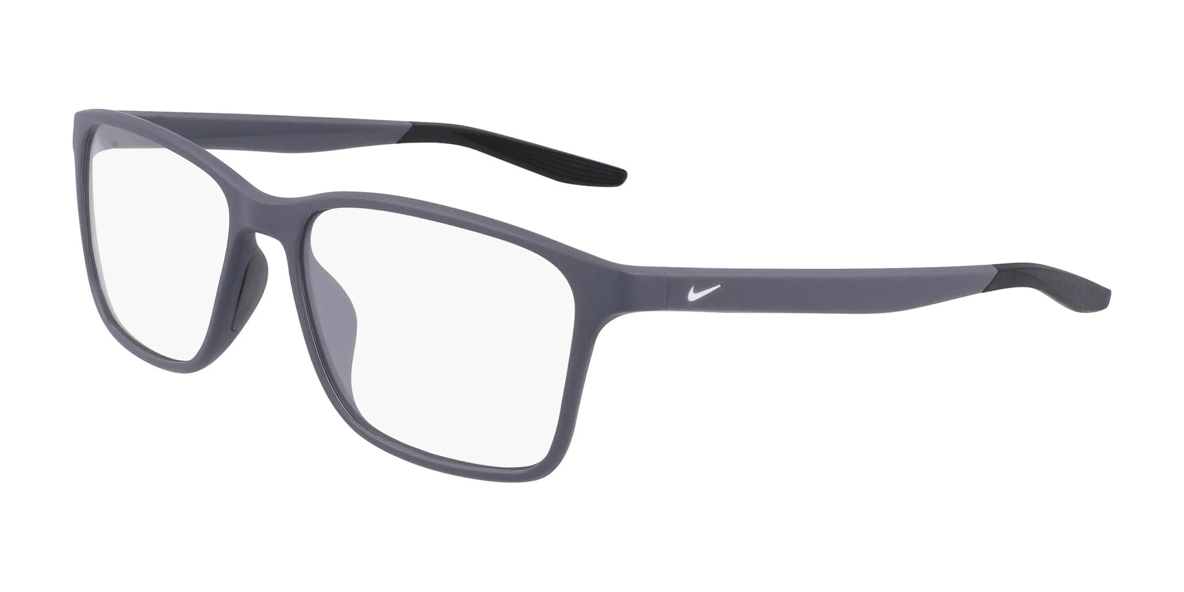 Nike 7117 Eyeglasses Matte Dark Grey / Black Nike 7117 Eyeglasses Matte Dark Grey / Black