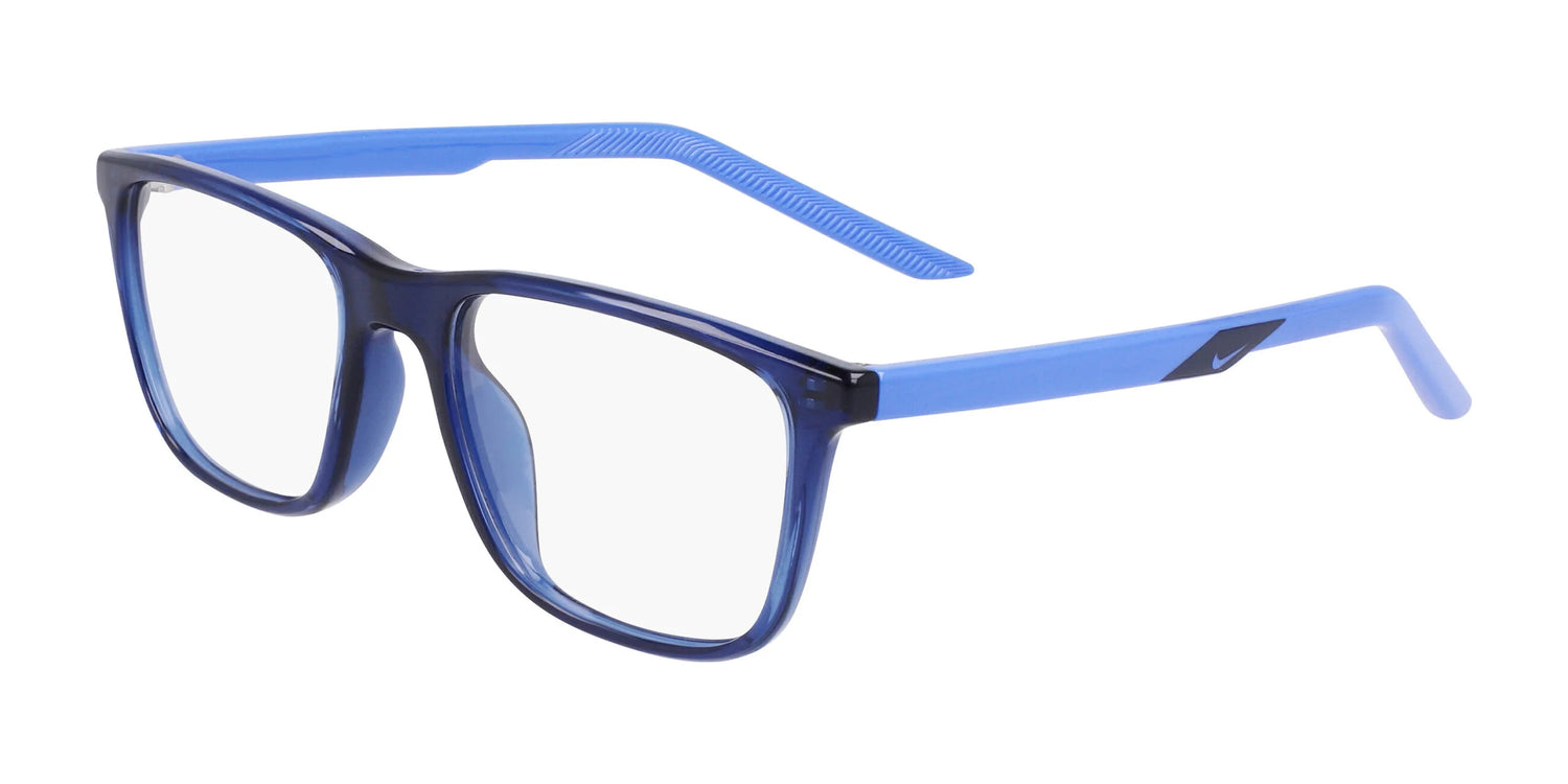 Nike 5543 Eyeglasses Midnight Navy / Medium Blue Nike 5543 Eyeglasses Midnight Navy / Medium Blue