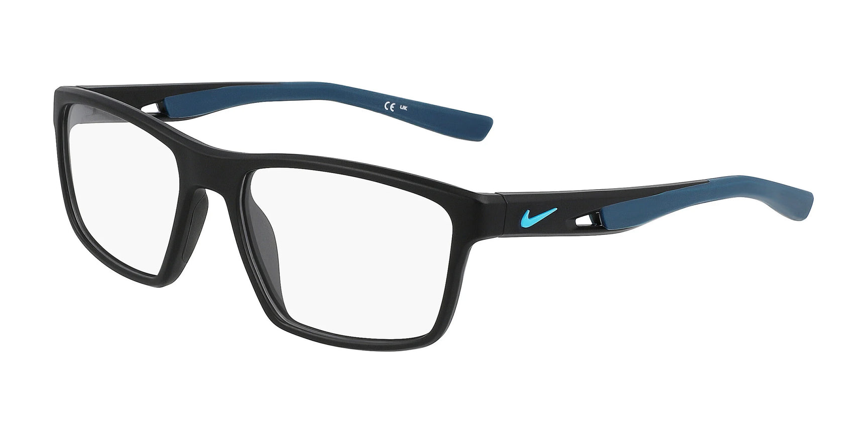 Nike 7015 Eyeglasses Matte Black / Space Blue Nike 7015 Eyeglasses Matte Black / Space Blue