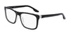 Nike 7163 Eyeglasses | Size 55 / Black/Crystal Clear