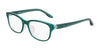 Nike 7165LB Eyeglasses | Size 53 / Crystal Teal Laminate