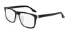 Nike 7163LB Eyeglasses | Size 55 / Black/Crystal Clear
