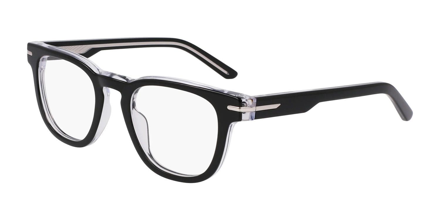Nike 7175 Eyeglasses Black / Crystal Laminate Nike 7175 Eyeglasses Black / Crystal Laminate