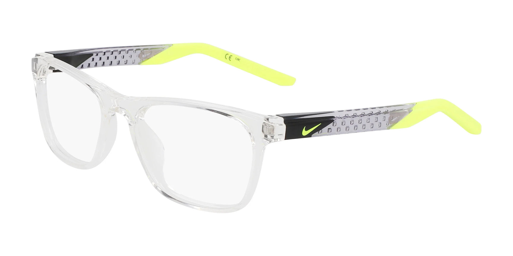 Nike 5058 Eyeglasses Clear / Volt Nike 5058 Eyeglasses Clear / Volt