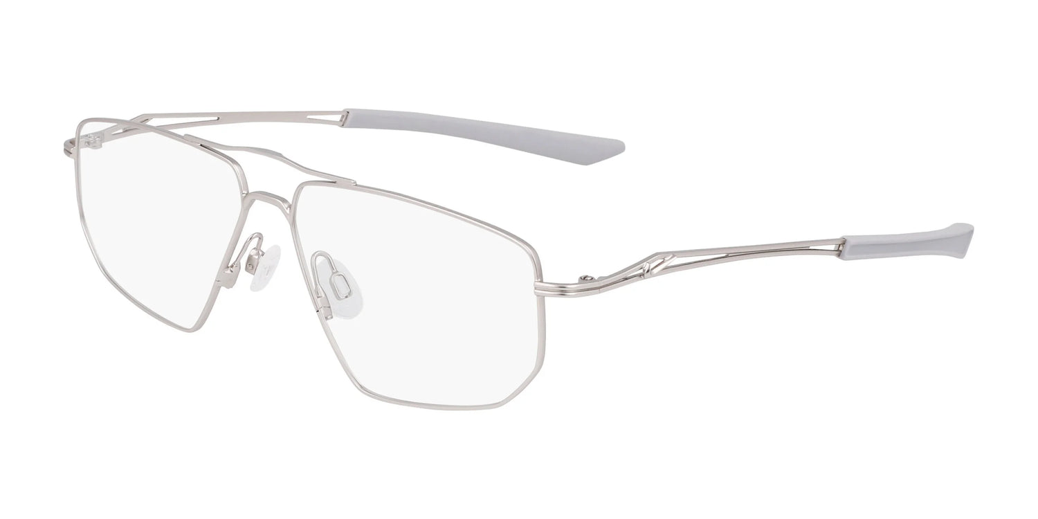 Nike 8215 Eyeglasses Satin Silver Nike 8215 Eyeglasses Satin Silver