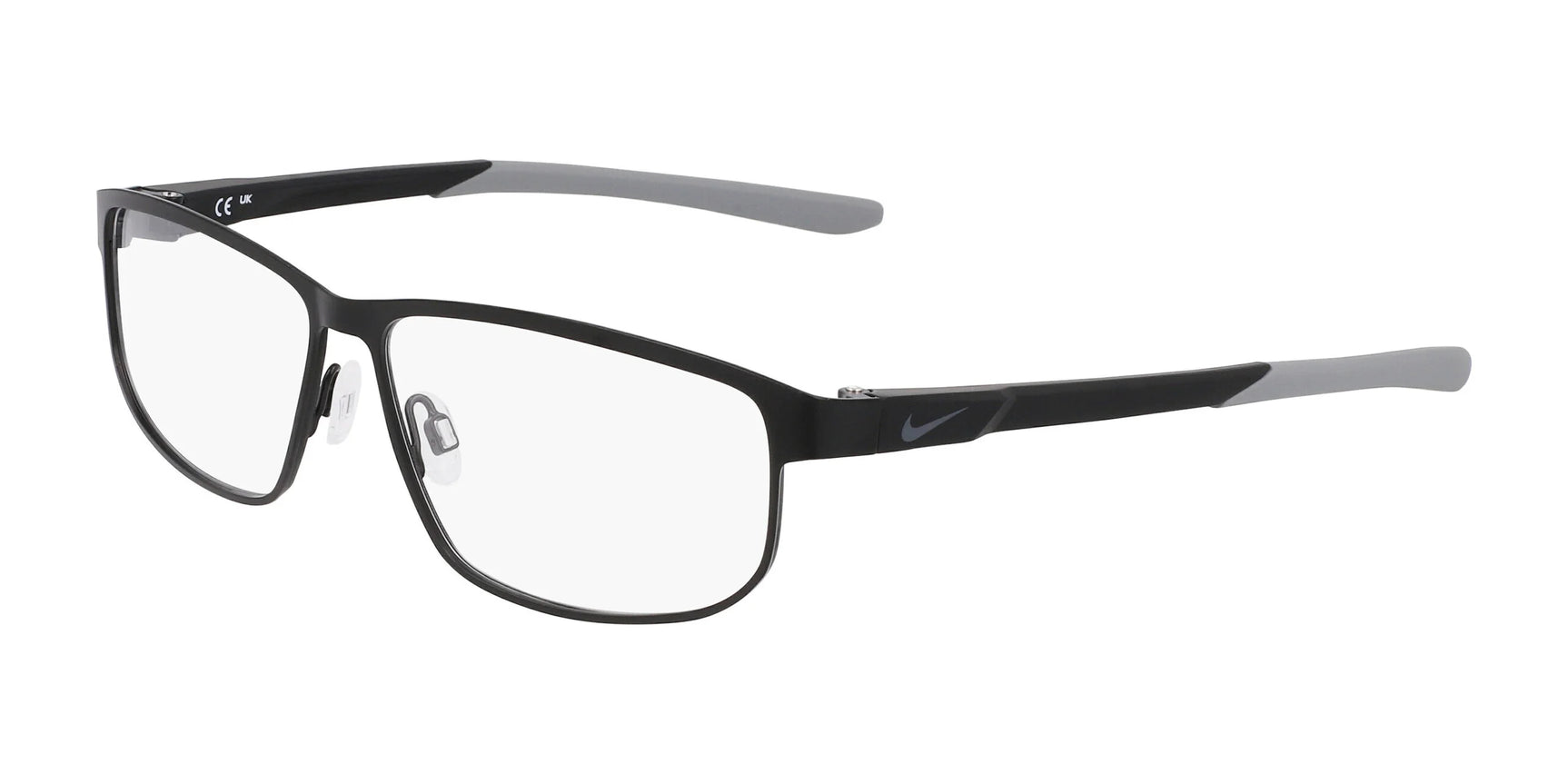 Nike 8157 Eyeglasses Matte Black / Smoke Grey Nike 8157 Eyeglasses Matte Black / Smoke Grey