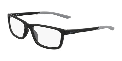 Nike 7292 Eyeglasses / Size 54 / Matte Black / Smoke Grey