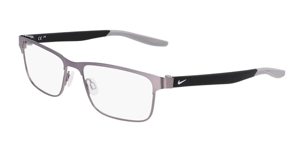 Nike 8130 Eyeglasses / Brushed Gunmetal/Wolf Grey / Size 54
