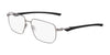 Nike 4317 Eyeglasses / Satin Gunmetal/Black / Size 55