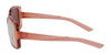 Nike AUDACIOUS FD4926 Sunglasses | Size 58 / Fossil Rose/Rose Gold Mirror