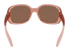 Nike AUDACIOUS FD5094 Sunglasses | Size 54 / Fossil Rose/Rose Gold Mirror