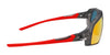 Nike FLYFREE FV2391 Sunglasses | Size 59 / Matt Anthracte/Red Mir/Clear