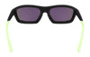 Nike BRAZER FV2401 Sunglasses | Size 54 / Matte Black/Green Mirror