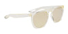 Nike FLATSPOT XXII DV2259 Sunglasses | Size 52 / Coconut Milk/Gold Mirror