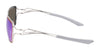 Nike VEIL PRISM EV24049 Sunglasses | Size 57 / Gold/Silver Mir/Gold Mir