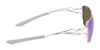 Nike VEIL PRISM EV24049 Sunglasses | Size 57 / Gold/Silver Mir/Gold Mir