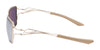 Nike VEIL PRISM EV24049 Sunglasses | Size 57 / Gold/Silver Mir/Gold Mir