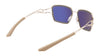 Nike VEIL PRISM EV24049 Sunglasses | Size 57 / Gold/Silver Mir/Gold Mir