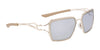 Nike VEIL PRISM EV24049 Sunglasses | Size 57 / Gold/Silver Mir/Gold Mir