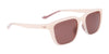 Nike TEMPER FLAIR IF1055X Sunglasses | Size 53 / Taupe Grey/Teal
