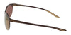 Nike MODERN METAL ZONE IH0911X Sunglasses | Size 62 / Brushed Walnut/Amber Mirror