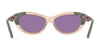 Nike CRESCENT FAWN IH0918X Sunglasses | Size 55 / Black/Grey