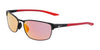 Nike MODERN METAL DZ7366 Sunglasses | Size 58 / Satin Black/Red Mirror